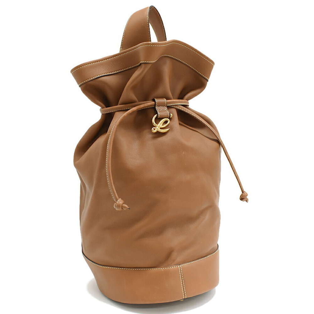 Loewe Backpack Rucksack Backpack Shoulder Leather… - image 1